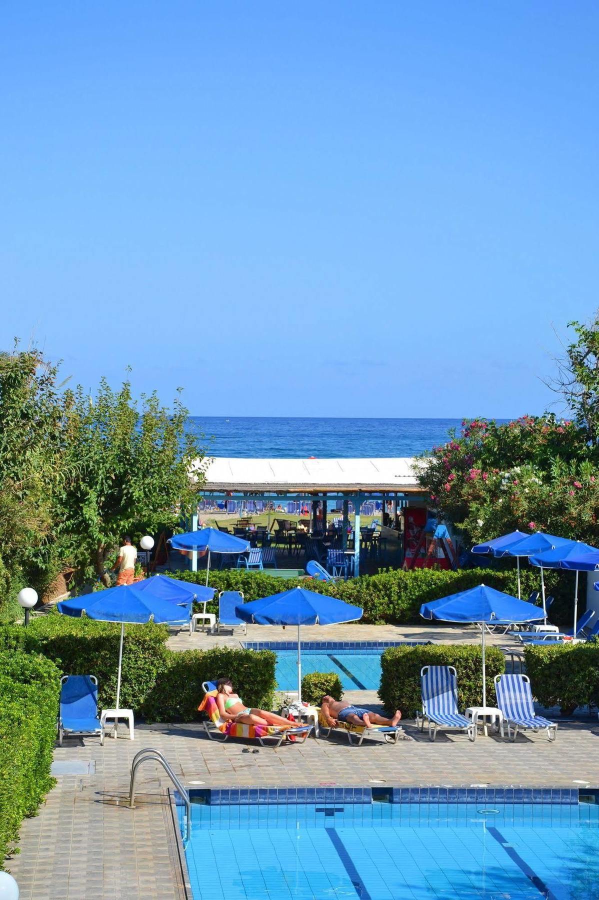 Galeana Beach Hotel Platanés Exterior foto